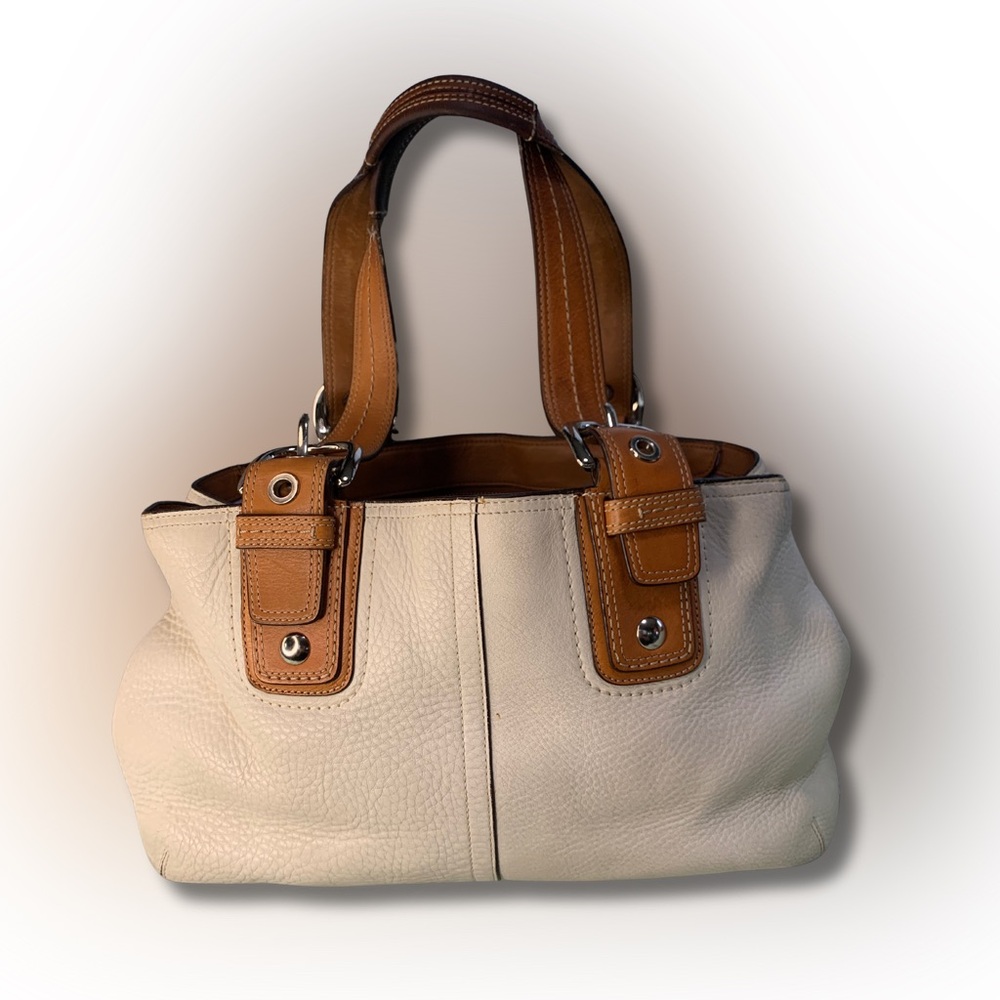 Coach Alex Soho Pebbled Leather Tote F13109